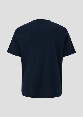 s.Oliver Men Big Sizes T-Shirt in Blau: zadná strana