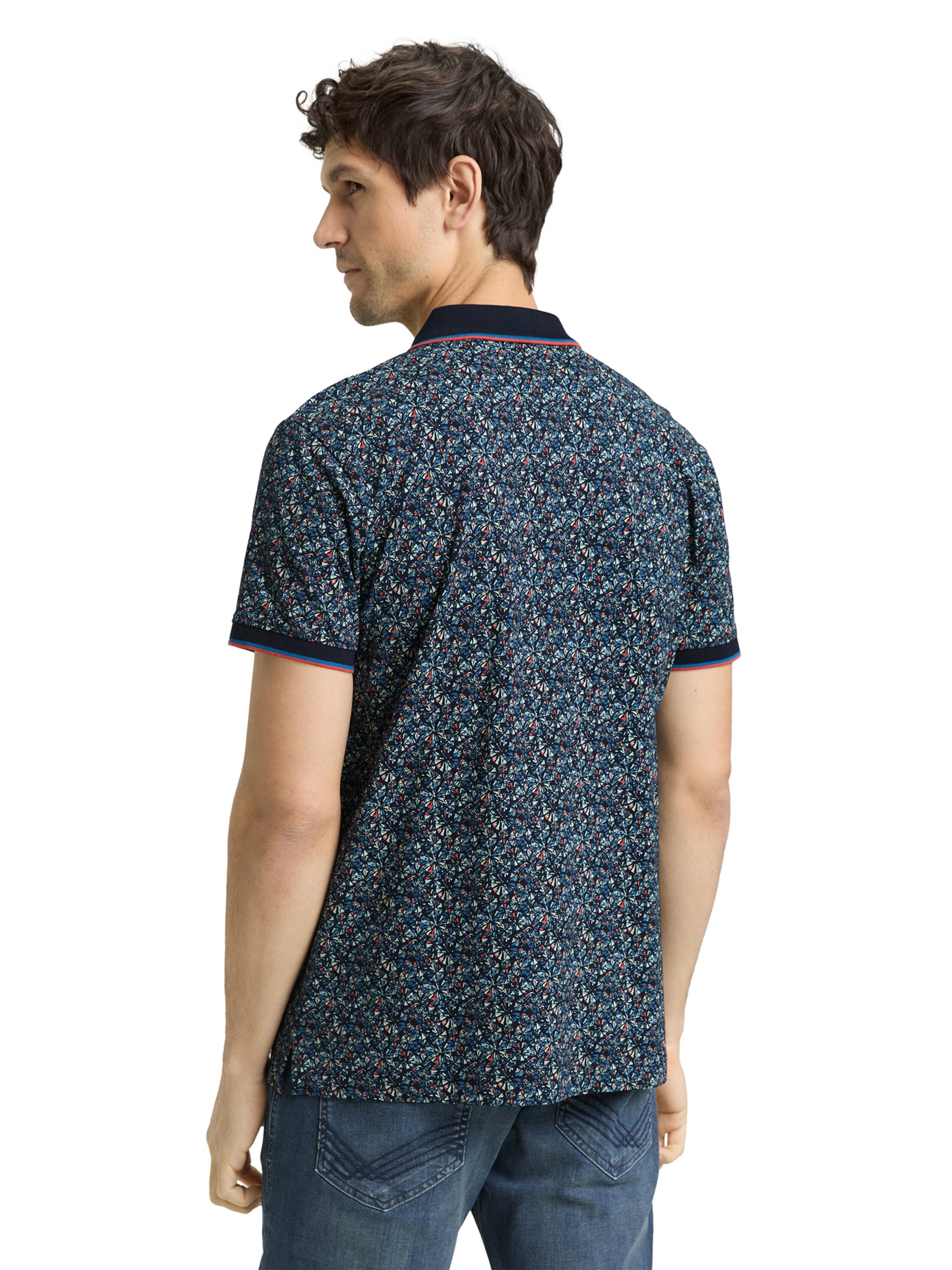 TOM TAILOR Poloshirt in Blau