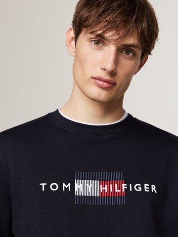 TOMMY HILFIGER Sweatshirt in Blau