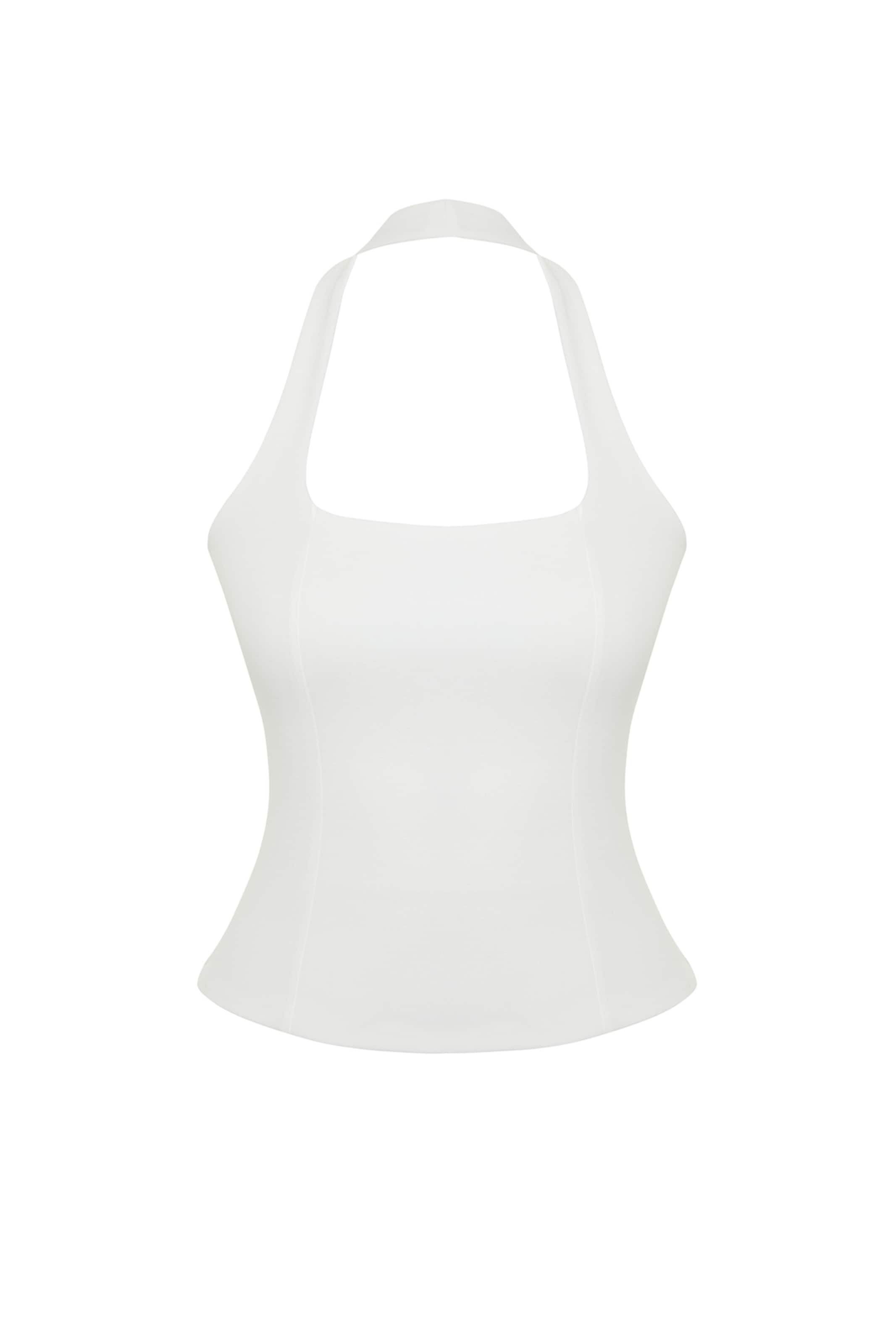 Trendyol Top in White: front