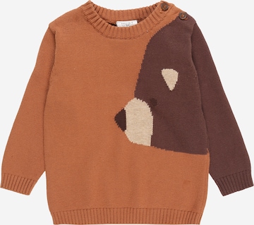 Hust & Claire Pullover  'Pilou' in Braun: front