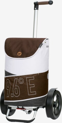 Andersen Shopper Trolley 'Loke' in Bruin: voorkant