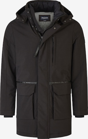 HECHTER PARIS Winter Parka in Black: front