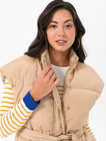 Daniel Hills Weste in Beige