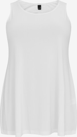 Yoek Top 'Dolce' in White: front