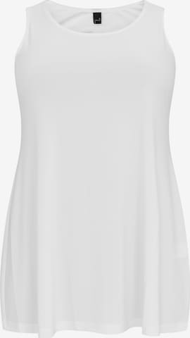 Yoek Top 'Dolce' in White: front