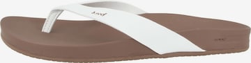 REEF T-Bar Sandals 'Cushion' in White
