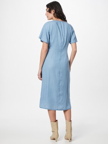 Robe-chemise 'VIVIANA' VERO MODA en bleu