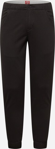 Pantalon chino 'XX Chino Jogger III' LEVI'S ® en noir : devant