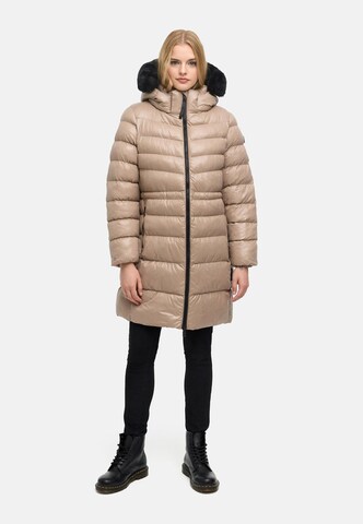 NAVAHOO Wintermantel in Beige