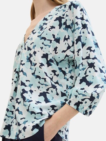 TOM TAILOR Blouse in Blauw