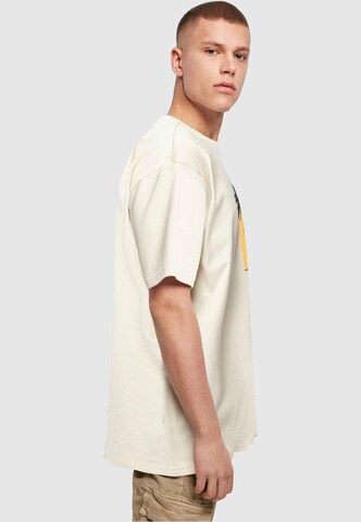 T-Shirt 'Summer - Van' Merchcode en beige