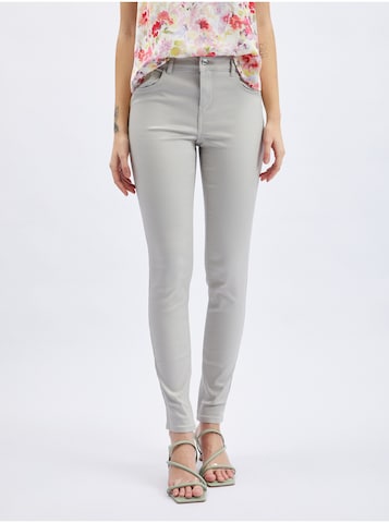 Orsay Skinny Jeans in Grey: front