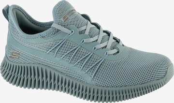 SKECHERS Sneakers laag 'Bobs Geo-New Aesthetics' in Blauw: voorkant