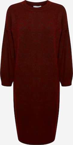 Fransa Knitted dress in Red: front