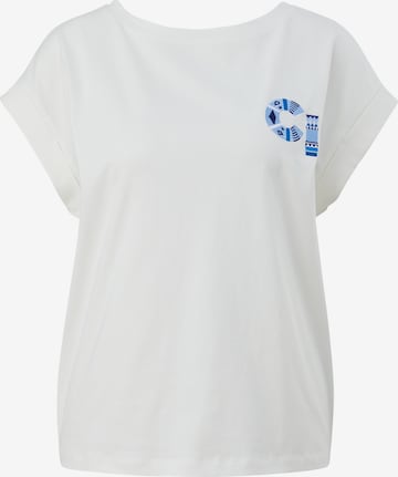 comma casual identity T-Shirt in Weiß: predná strana