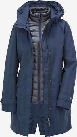 Goldner Weatherproof jacket '3 in 1' in Blue: front