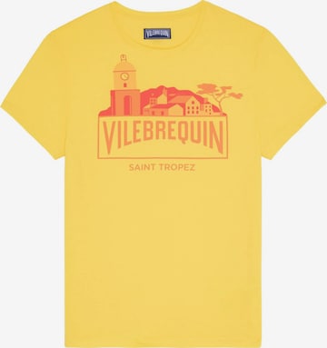 Vilebrequin - Camiseta en amarillo: frente