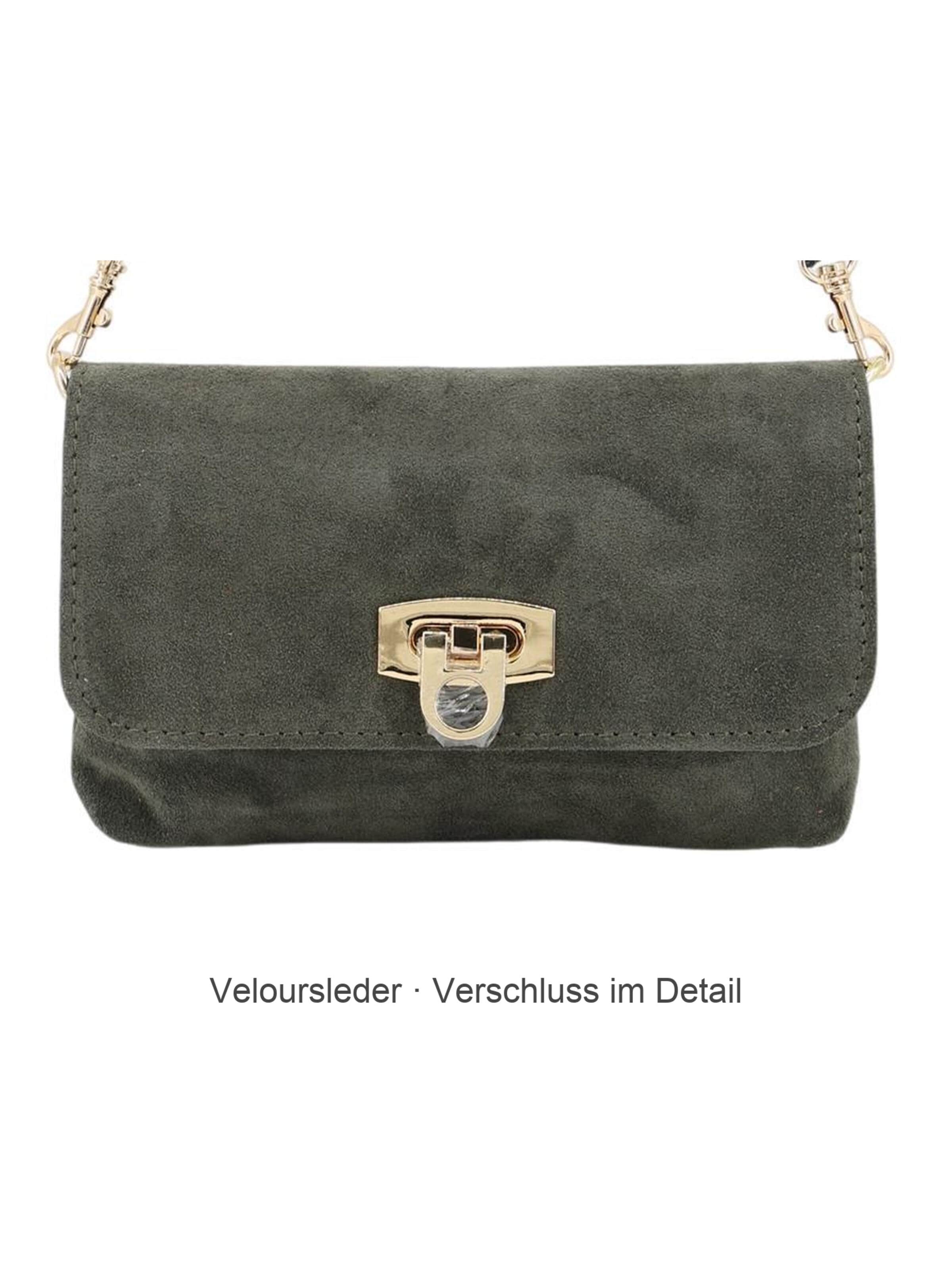 Pochette 'Alessa Wild Leather' Brise en vert