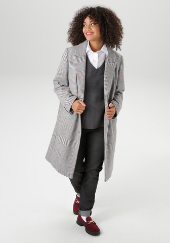 Aniston Between-Seasons Coat in Grey