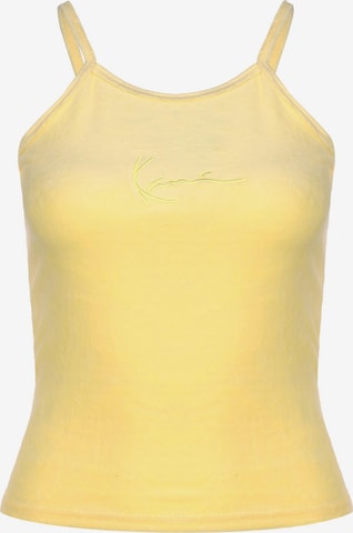 Karl Kani Top in Yellow: front