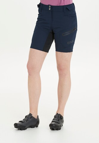 ENDURANCE Normalny krój Spodnie sportowe 'Jamilla' w kolorze niebieski: przód