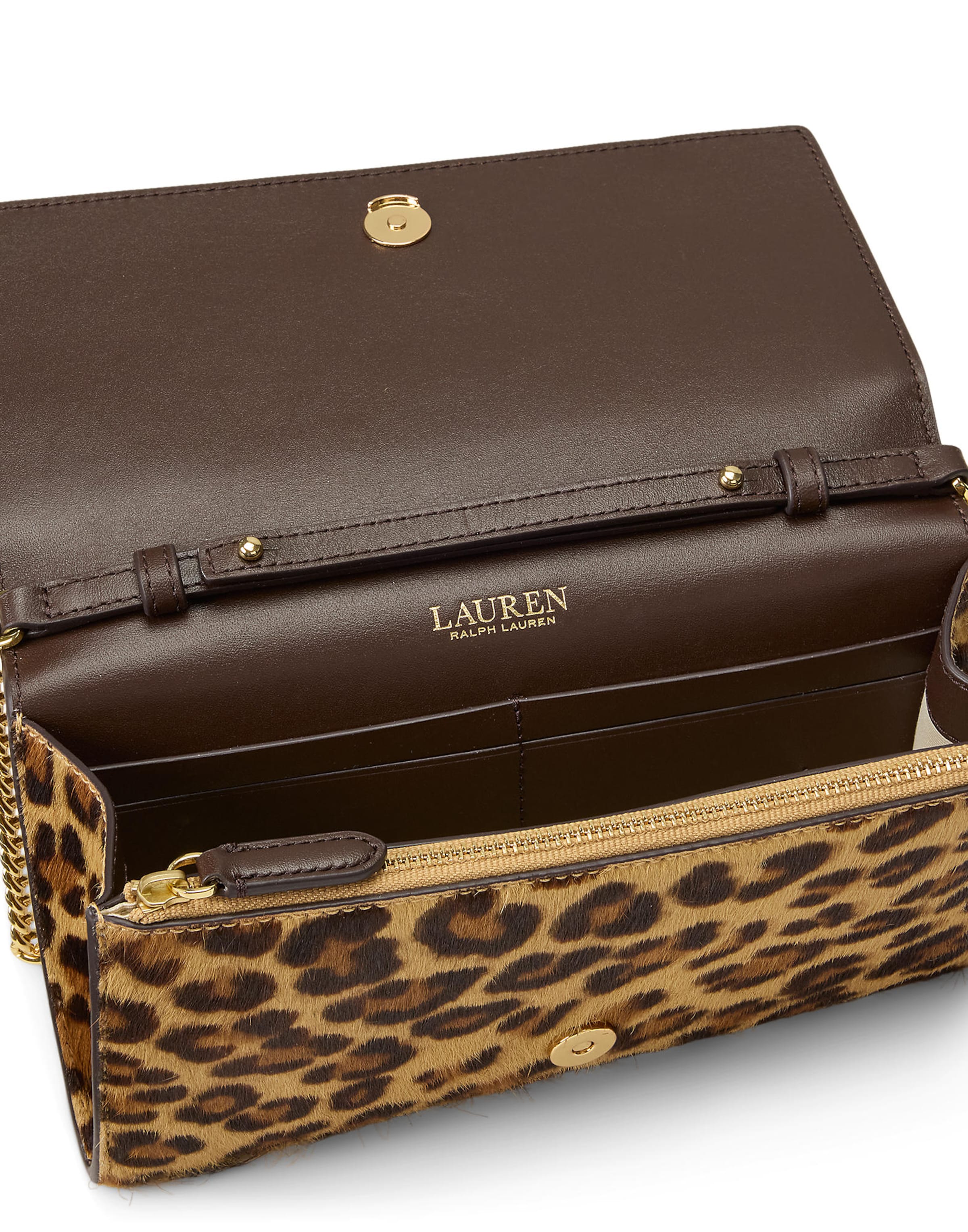 Lauren Ralph Lauren Τσάντα ώμου 'ADAIR II' σε μπεζ