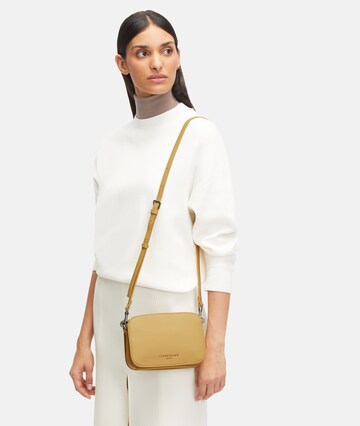 Liebeskind Berlin Crossbody Bag 'Luka' in Yellow: front