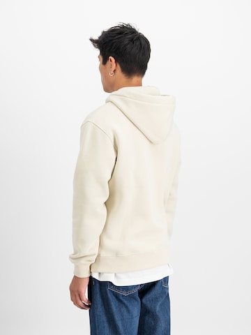 ALPHA INDUSTRIES Μπλούζα φούτερ σε μπεζ