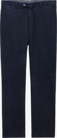 Boggi Milano Broek in Blauw: voorkant