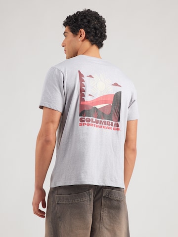 COLUMBIA Functioneel shirt in Grijs: voorkant