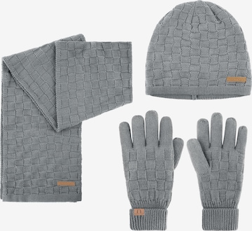 Bonnet 'Yuma' normani en gris : devant