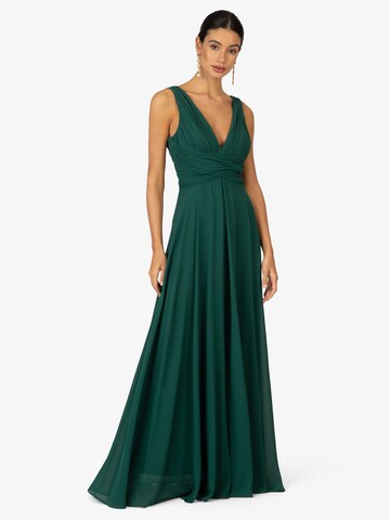 Kraimod - Vestido de noche en verde: frente