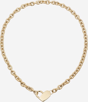 BOSS Black Necklace in Gold: front