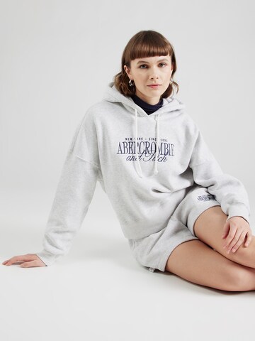 Abercrombie & Fitch - Sweatshirt em cinzento: frente