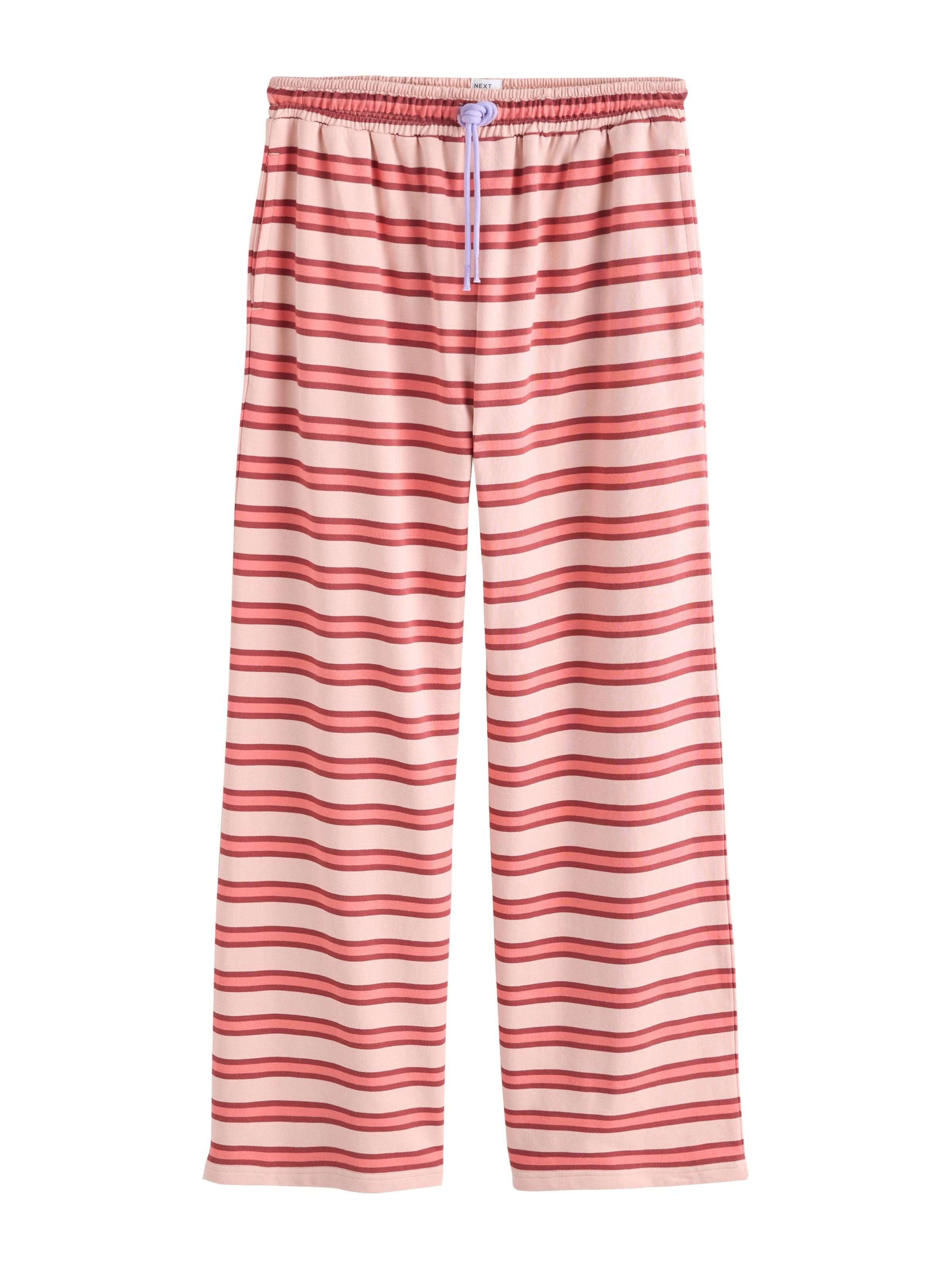 Next Pantalon en rose / bourgogne / rouge clair, Vue avec produit