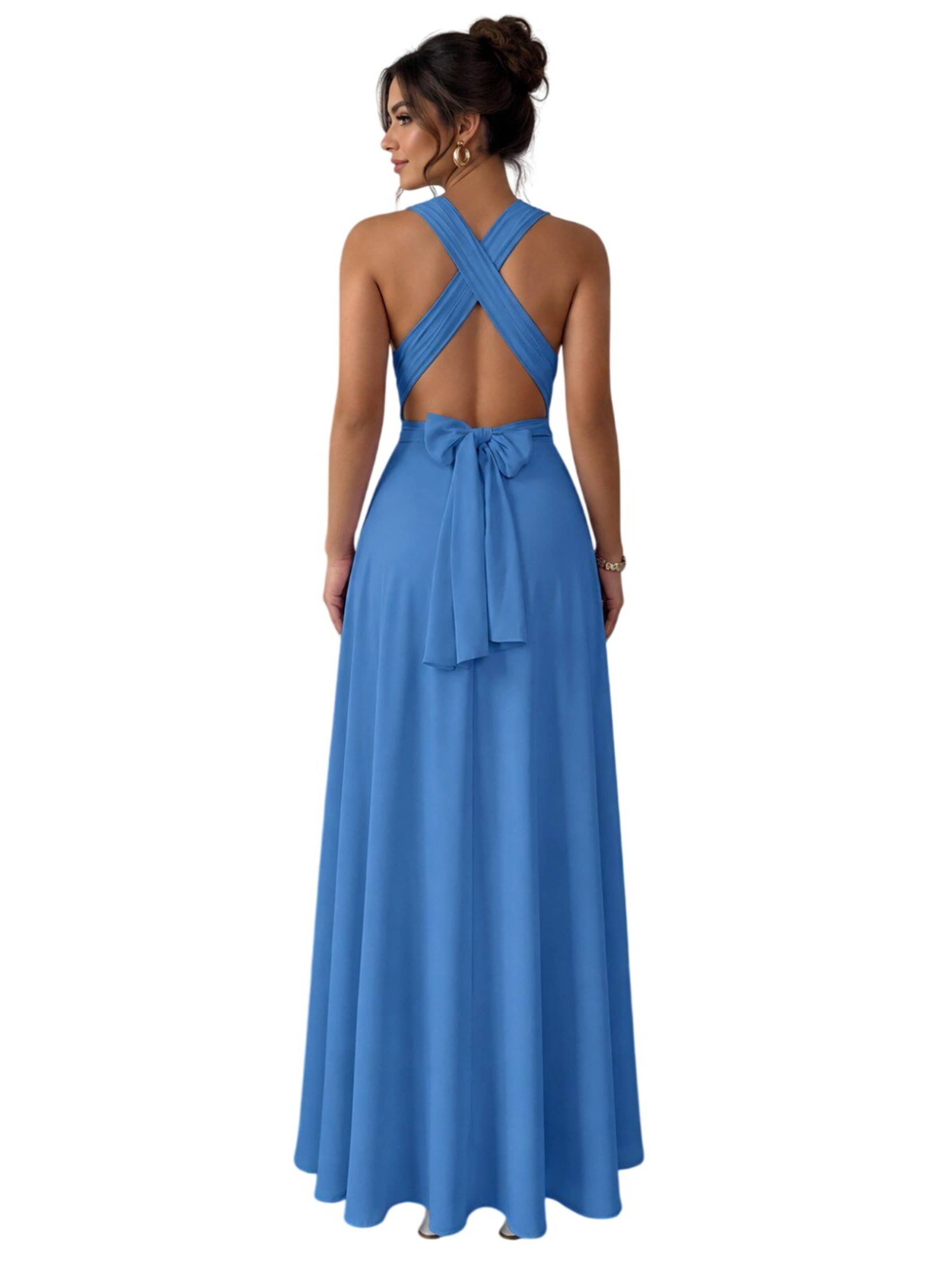 Ocoza Dress in Blue