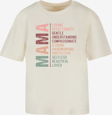 T-shirt F4NT4STIC en beige : devant