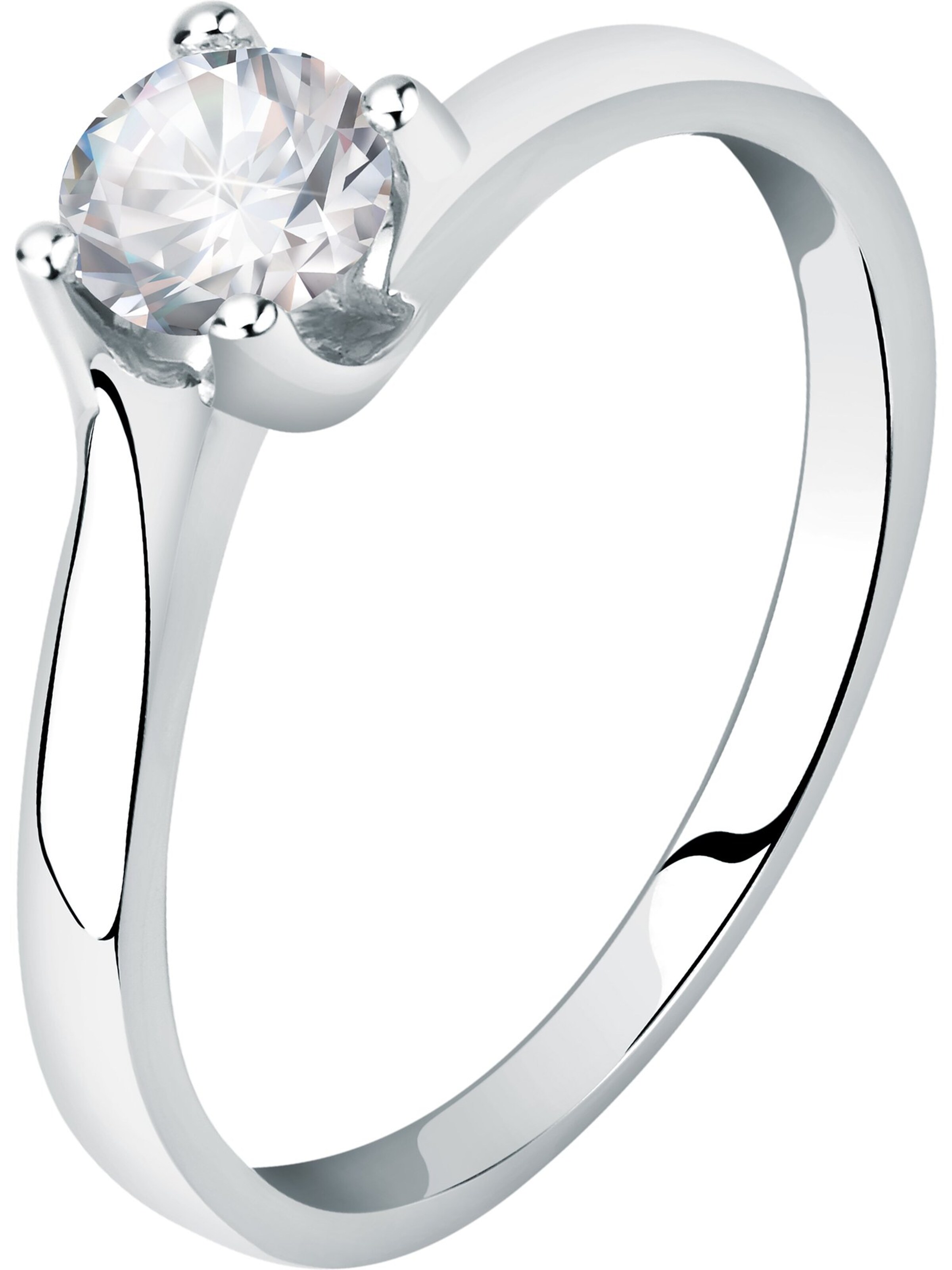 CHRIST Ring in Silver: front