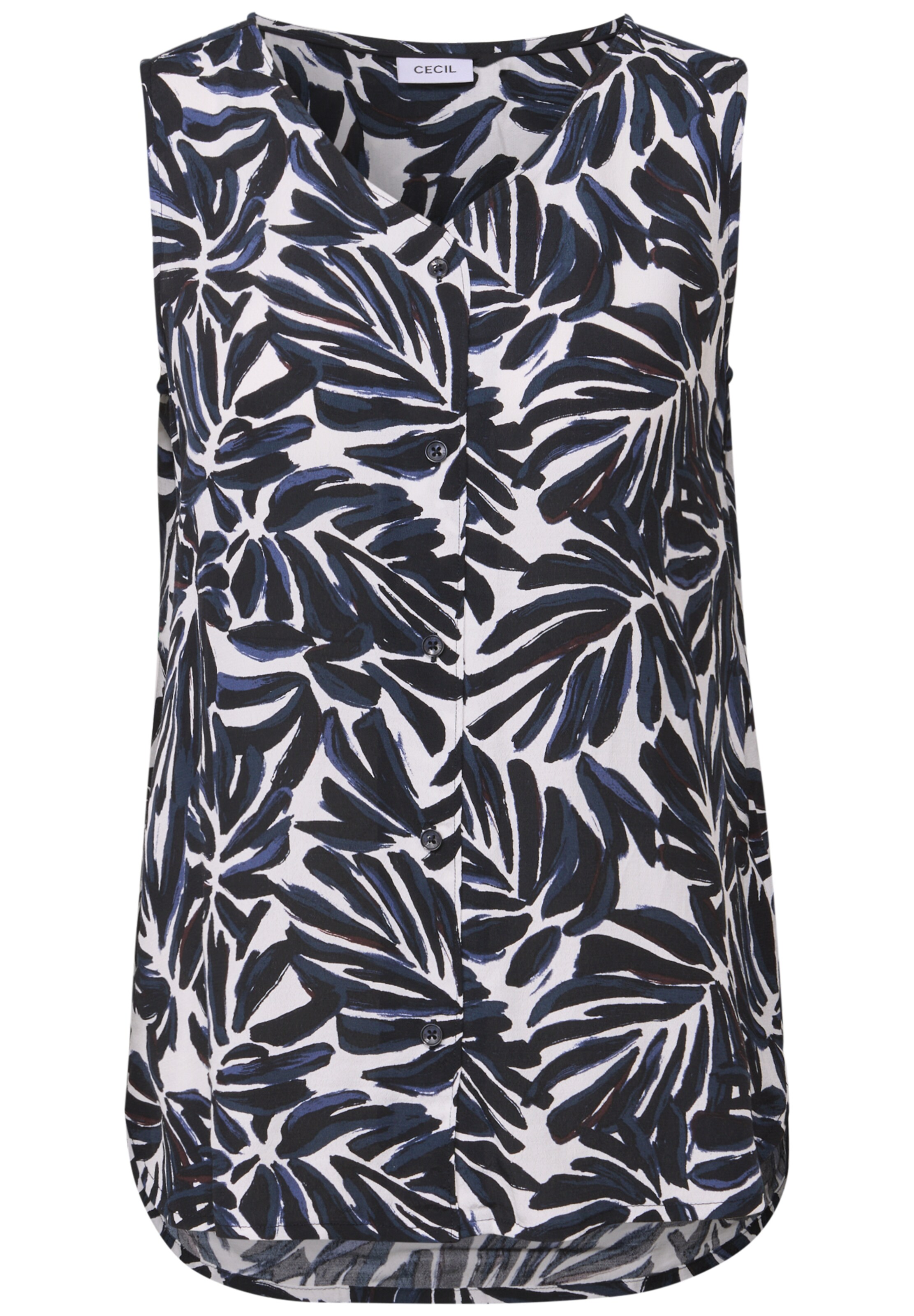 CECIL Bluse in Blau: Vorderseite