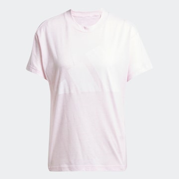 ADIDAS SPORTSWEAR Shirt in Pink: front