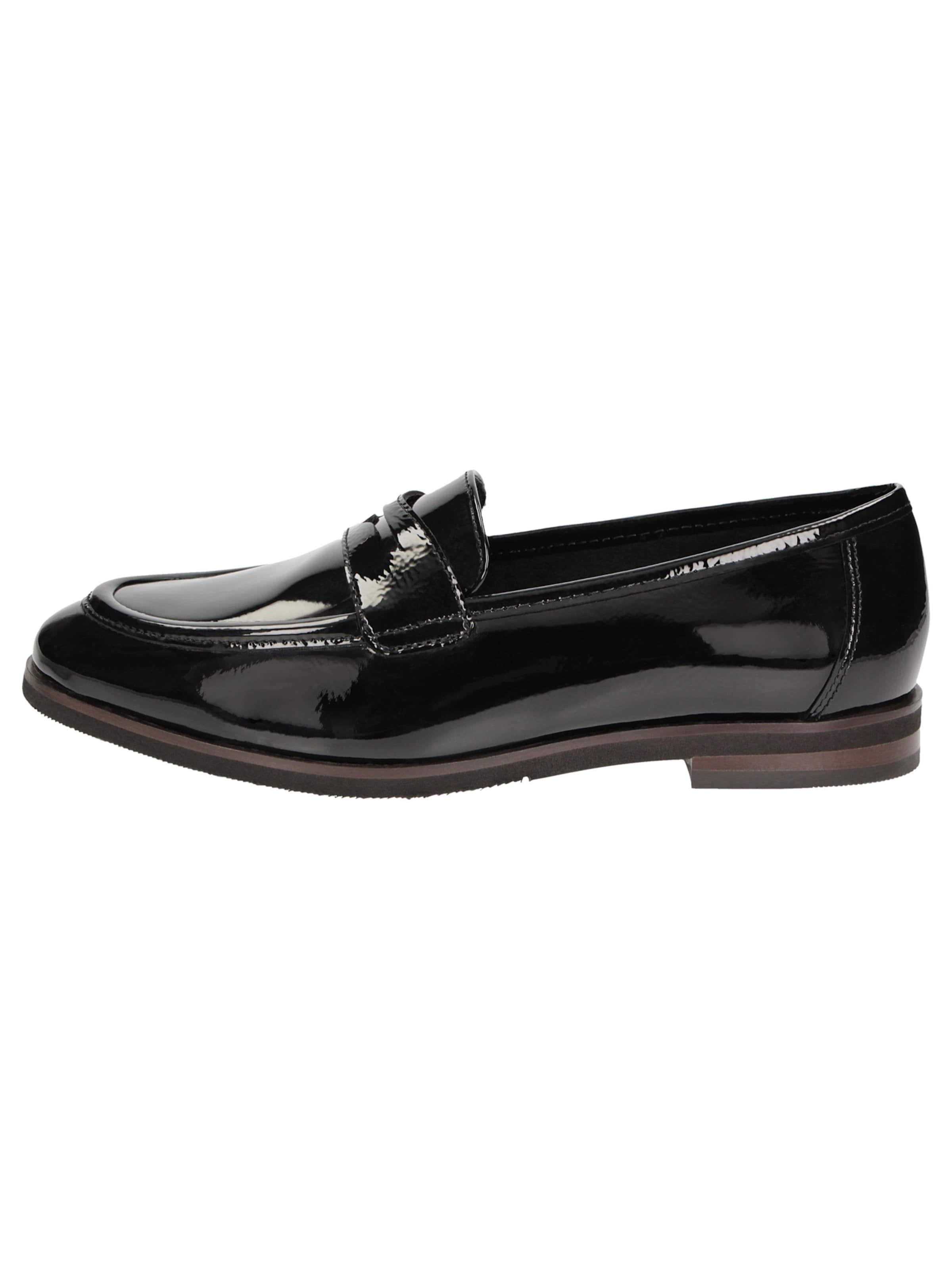 SIOUX Mocassins ' Bovinia-713 ' in Zwart
