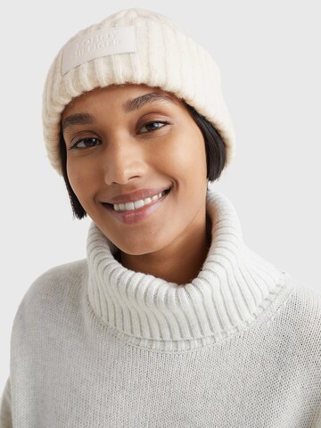 Bonnet TOMMY HILFIGER en gris : devant