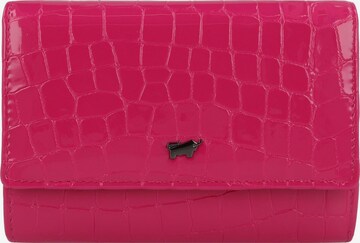 Portamonete 'Verona' di Braun Büffel in rosa: frontale