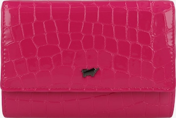 Braun Büffel Wallet 'Verona' in Pink: front