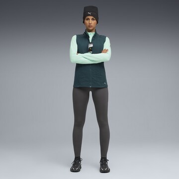 PUMA Sportbodywarmer 'Run Cloudspun' in Groen