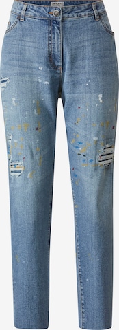 Angel of Style Regular Jeans in Blauw: voorkant