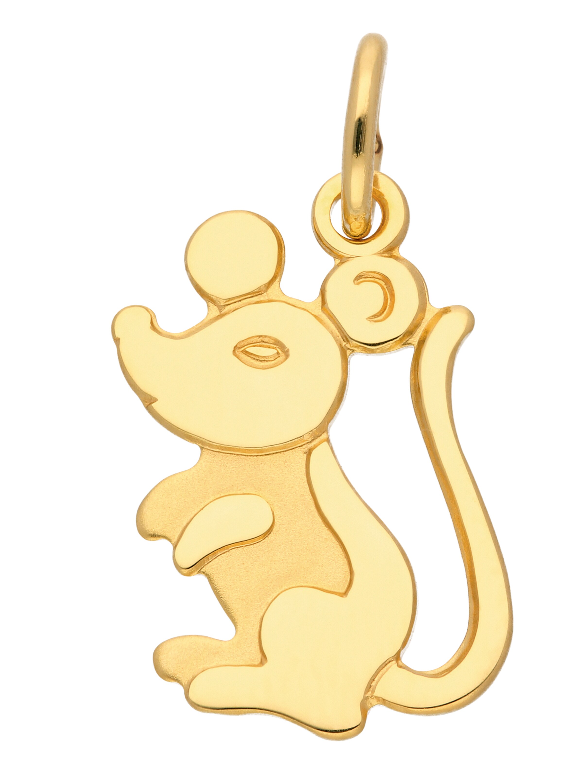 Adelia´s Pendant 'Maus' in Gold: front