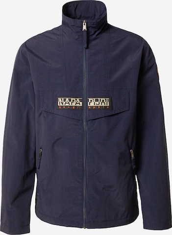 NAPAPIJRI Between-Season Jacket 'RAINFOREST' in Blue: front