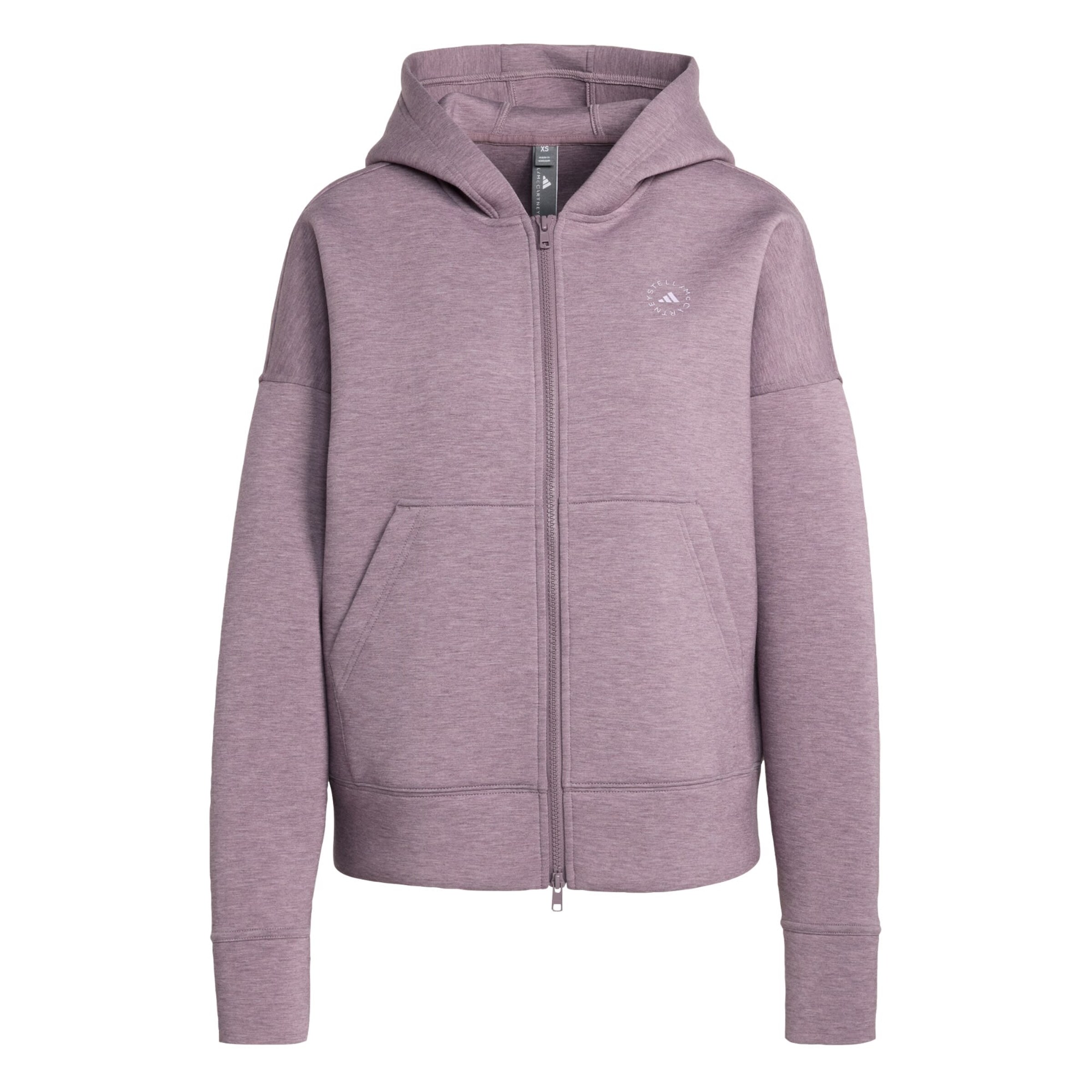 ADIDAS BY STELLA MCCARTNEY - Sudadera con cremallera deportiva 'Scuba' en lila